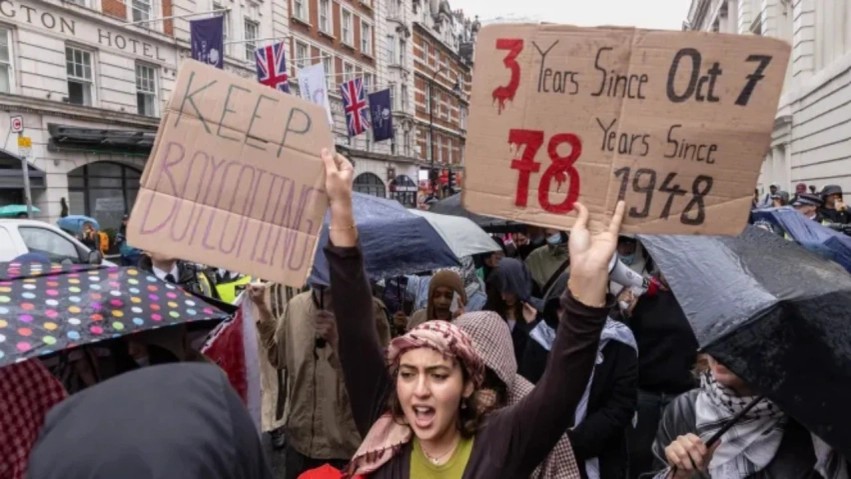 Përshkallëzim diplomatik: Izraeli mbyll konsullatën britanike në Jerusalem, arrestime në protestat pro-palestineze në Britani
