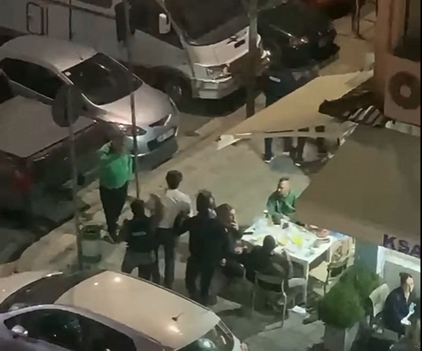 Ndërhyrja e policisë në një ambient publik, Floriana Garo publikon pamjet: Shtet policor ndaj rinisë