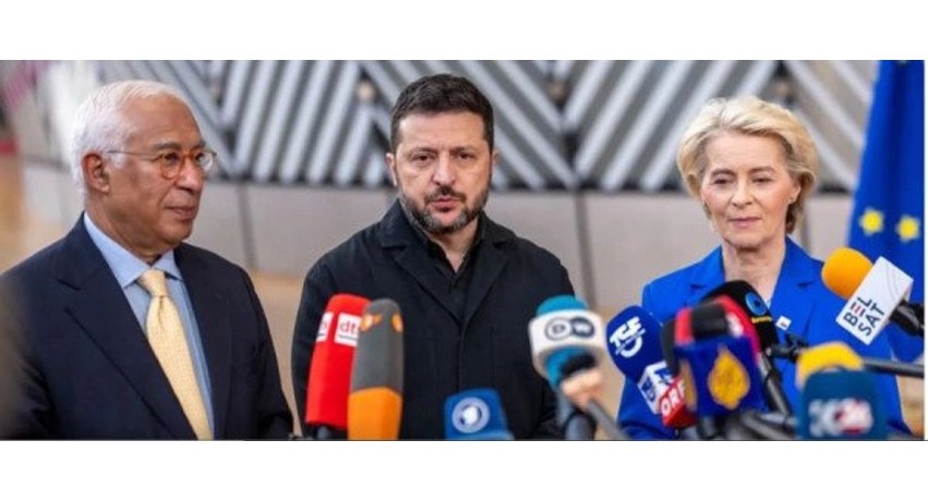 Zelensky lëvdon aleatët evropianë në Bruksel ndërsa shtohen fërkimet diplomatike me Uashingtonin