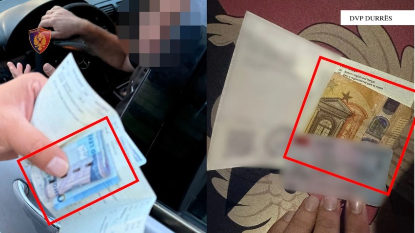 Tentuan t’u jepnin ryshfet efektivëve për t'i ikur gjobës, procedohen penalisht tre shoferë në Durrës e Kavajë