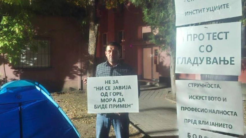 Mjeku Darko Vasilevski ndërpret grevën e urisë: U largova me kokën lart për të mbrojtur të drejtat tona