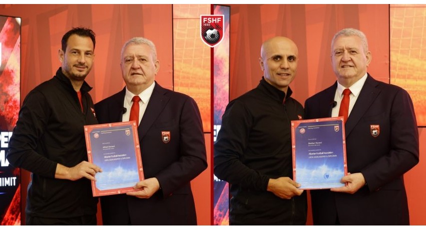 Standardet e reja në futbollin shqiptar: Alfred Osmani dhe Bledjan Rizvani flasin pas certifikimit elitar të UEFA-s