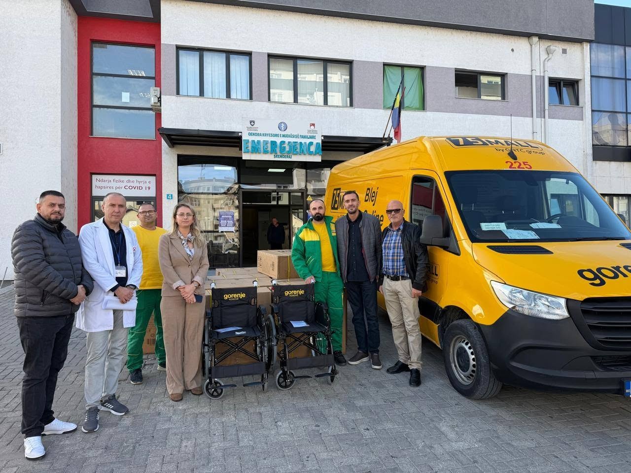 Gjest solidariteti në Drenicë: GNTC GROUP i vjen në ndihmë QKMF-së në Skenderaj me pajisje mjekësore