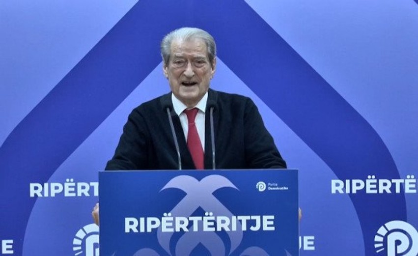 Tensione dhe përplasje në Tiranë: Sali Berisha kërkon dorëheqjen e Ramës dhe bën thirrje për mosbindje civile