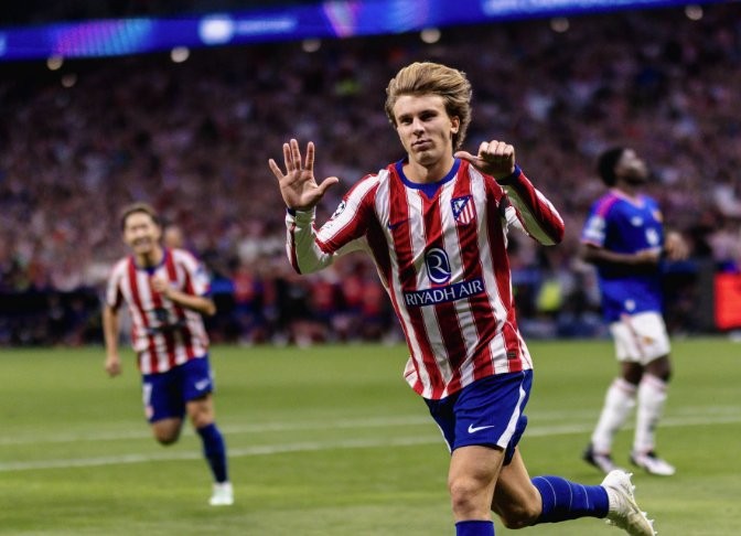 Atletico Madridi shkëlqen ndaj Manchester Unitedit: Fitorja e parë europiane për djemtë e Simeones