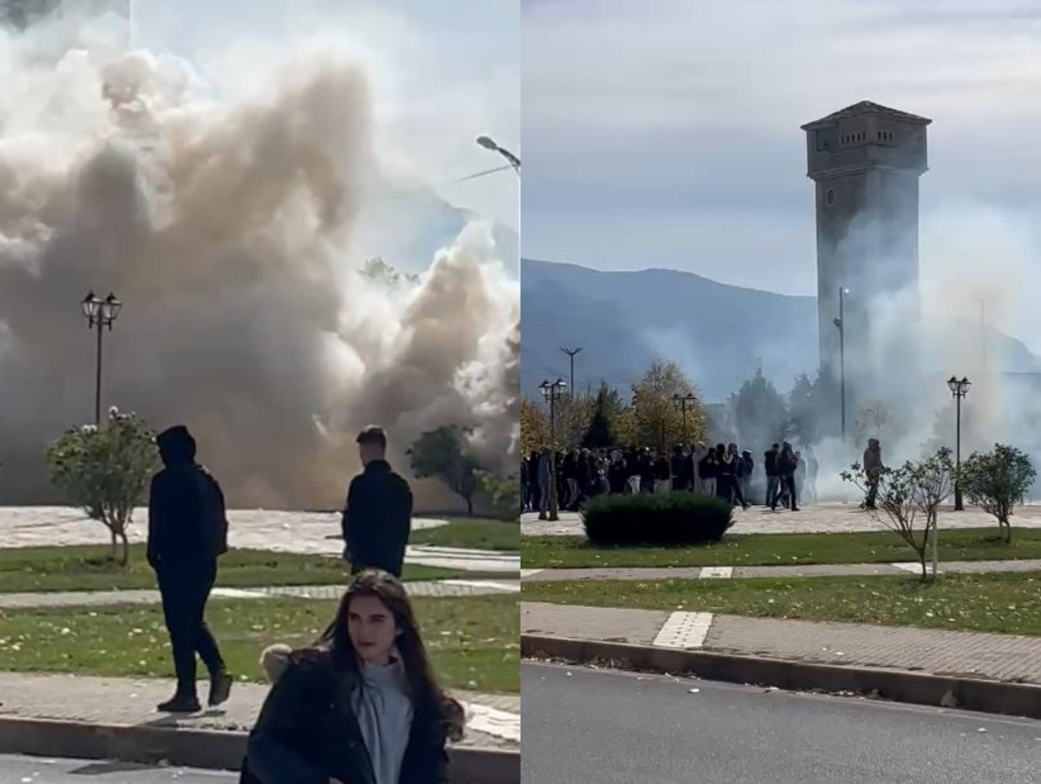 Vala e protestave mbërrin në Kukës: Gjimnazistët marshojnë në qytet në mbështetje të Tiranës