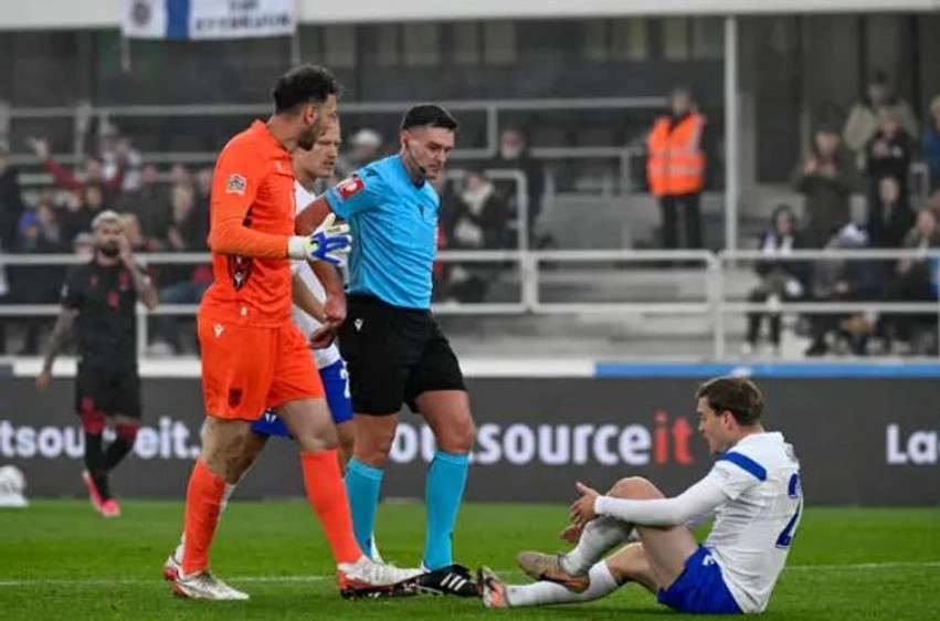 Pakënaqësi masive pas dështimit në Finlandë, UEFA dërgon në Tiranë personalitetin e njohur të gjydimit irlandez