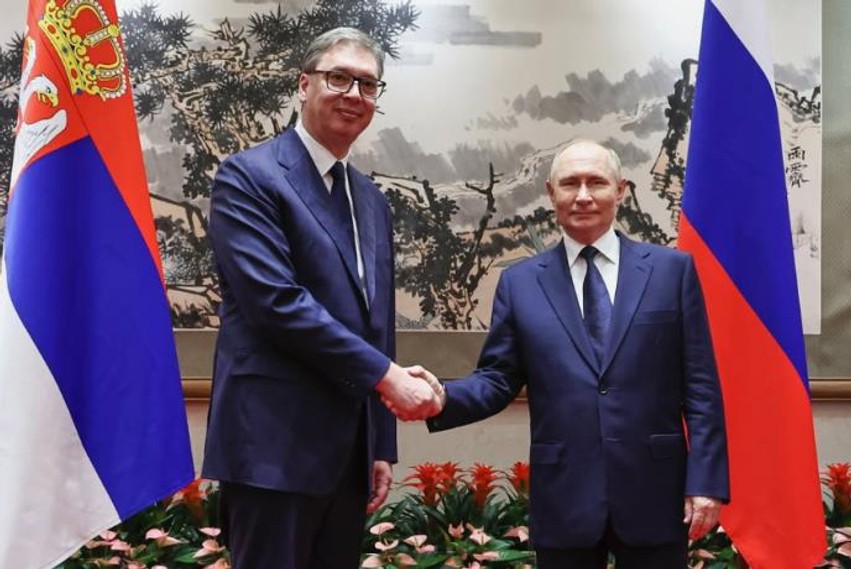 Putin lëvdon Beogradin për sanksionet, shpreson që Vuçiq të marrë drejtimin e Qeverisë serbe