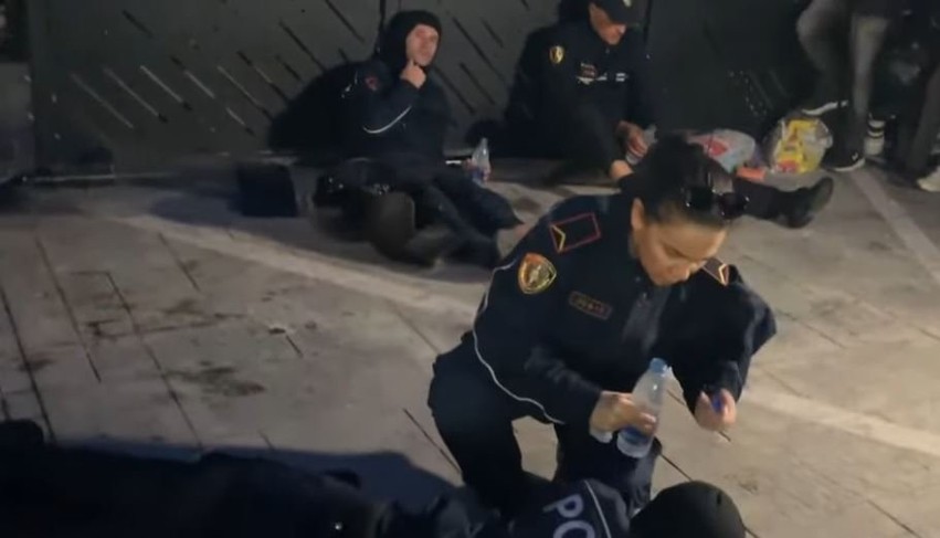 Incident i rëndë në Tiranë: Flakë dhe efektivë të lënduar brenda ambienteve të Komisariatit Nr. 3