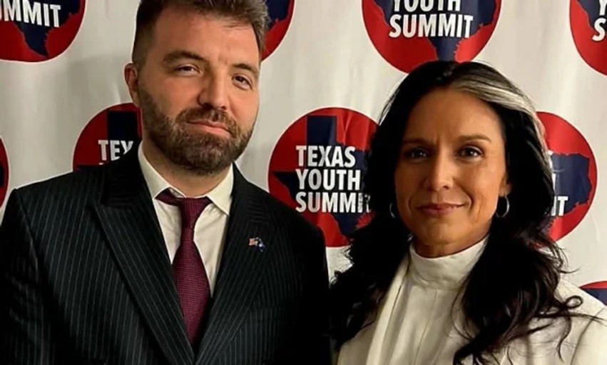 Vizita në SHBA: Deputeti i Lidhjes Demokratike të Kosovës, Ermal Sadiku, takon kongresmenin Brandon Gill dhe ish-shefen e Inteligjencës Tulsi Gabbard