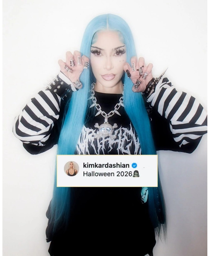 Transformimi befasues i Kim Kardashian: Shndërrohet në 'kopjen' e vajzës së saj për Halloween