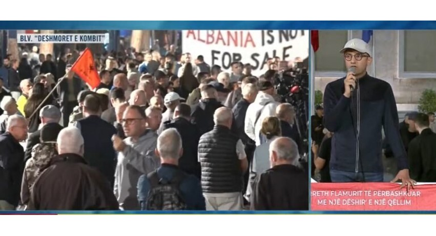“Rama u ka dhënë besën mafiozëve”/ Protestuesi shprthen në akuza të forta ndaj kryeministrit: Ndërkombëtarët të shohin diktatorin