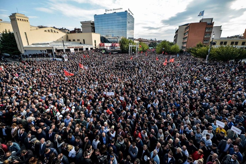 Përrvjetori i protestës së 2018-ës, Abrashi: Guximi qytetar i dha fund skenarit për korrigjim kufijsh dhe rrëzoi PAN-in