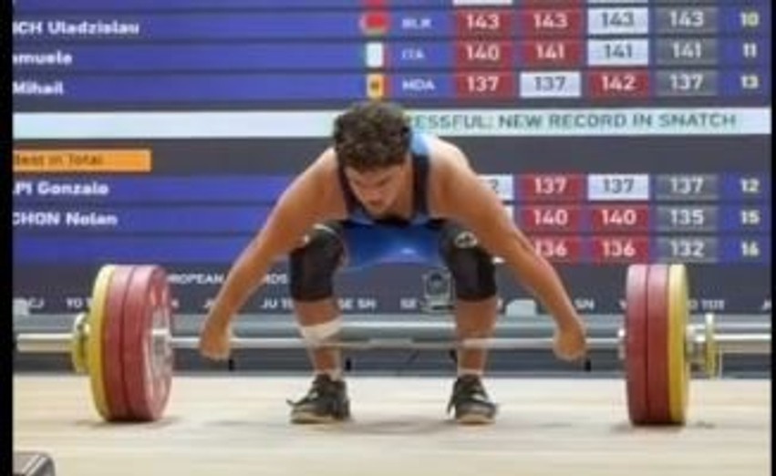Sukses i jashtëzakonshëm: Brayan Guerrero Ibanez i sjell Kosovës tri medalje evropiane në peshëngritje