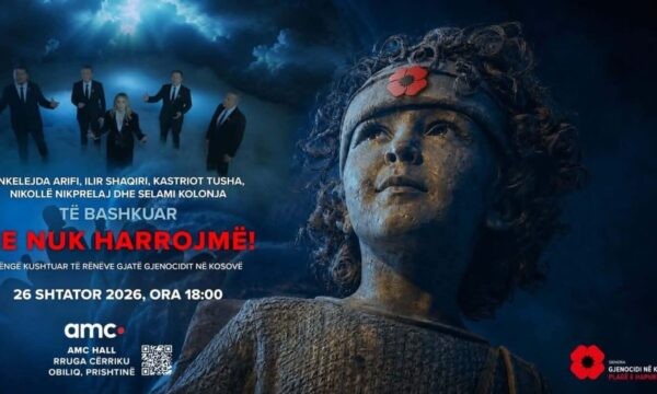 Prishtina bëhet gati për lansimin e këngës memoriale “Ne nuk harrojmë!”, të pranishëm personalitete ndërkombëtare