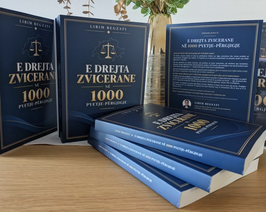 Udhërrëfyes për diasporën: Juristi Lirim Begzati publikon librin mbi sistemin ligjor zviceran