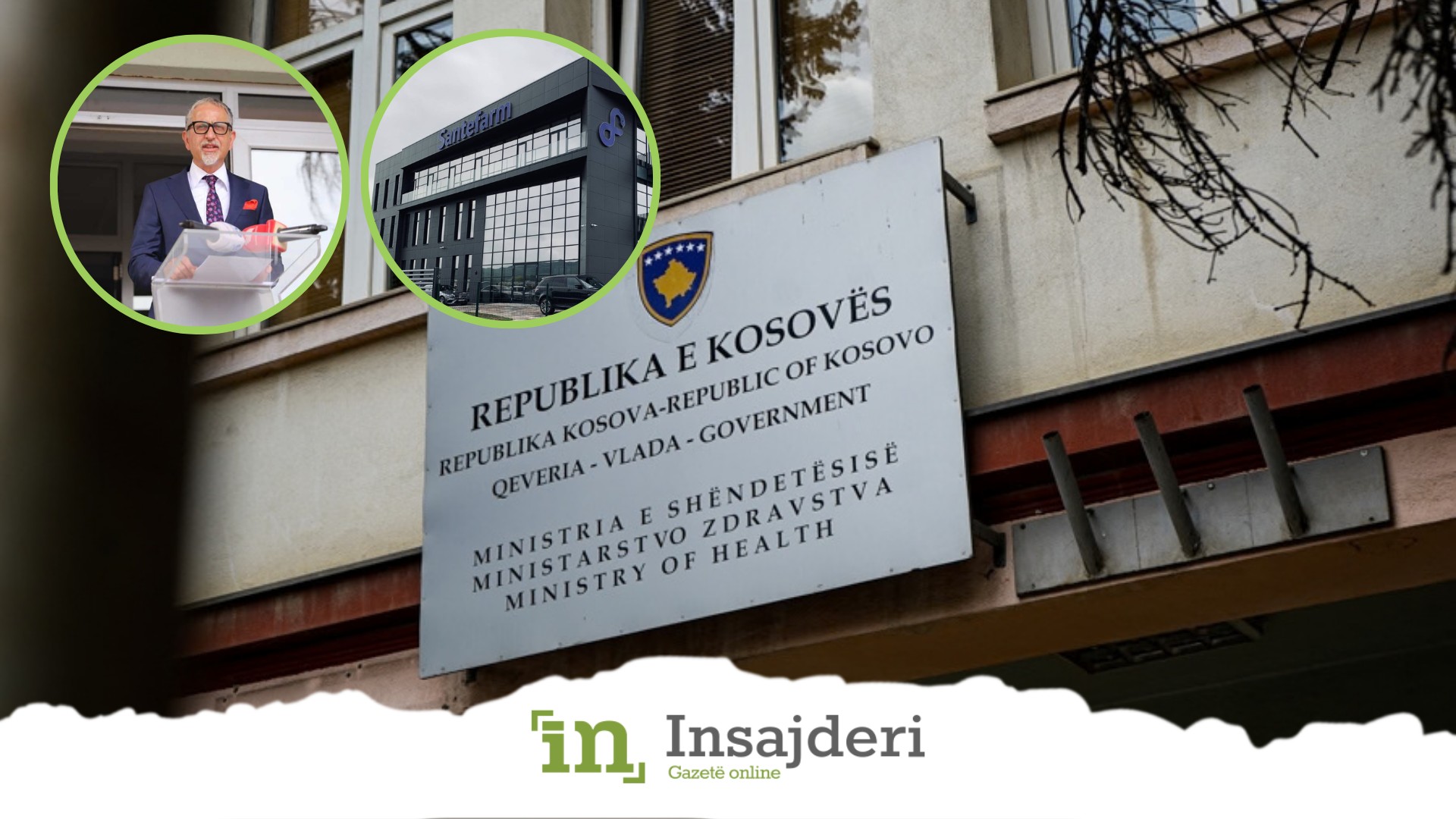 Ministria e Shëndetësisë i beson kompanisë “Santefarm” kontratë mbi 5.1 milionë euro për barna