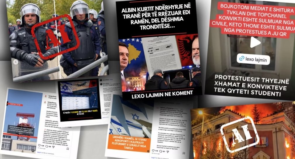 Dezinformimi në protestat e Shqipërisë: Nga viktimat e fabrikuara te pretendimet për ndërhyrje të huaja