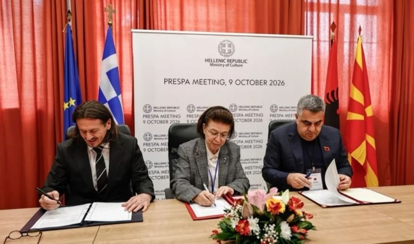 Hapat e parë për UNESCO: Ministri Gonxhja bashkon forcat me Greqinë dhe Maqedoninë e Veriut për rajonin e Prespës