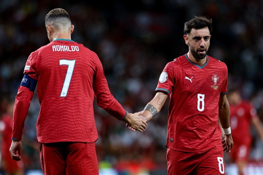 Bruno Fernandes del në mbrojtje të Cristiano Ronaldos: Ai mbetet ikona jonë më e madhe