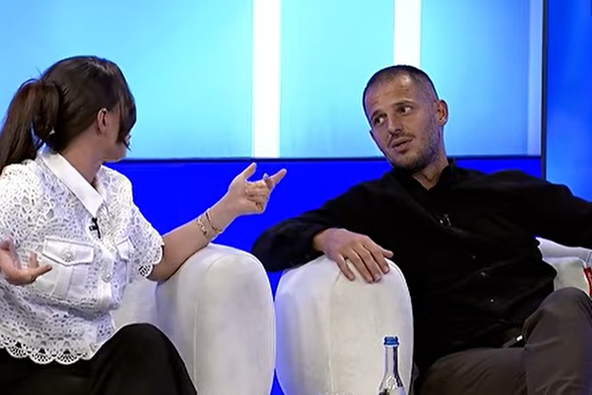 Përplasja në “Dueli Sportiv”: Debati i zjarrtë mes Liridon Lecit dhe Edonisa Aliut dyshohet se degjeneroi në dhunë fizike