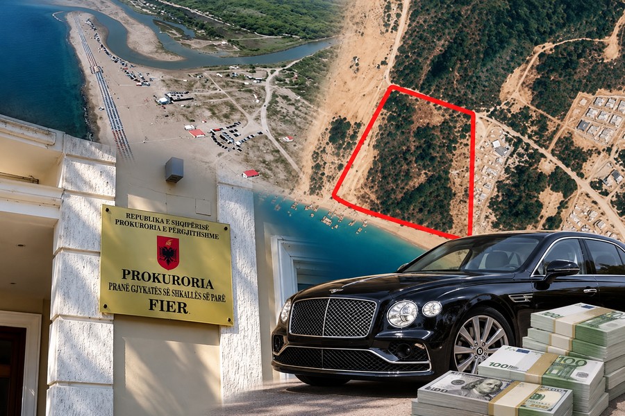 Skema e tjetërsimit të mbi 1 mijë hektarëve në Seman: Sekuestrohen miliona euro dhe automjeti luksoz i biznesmenit