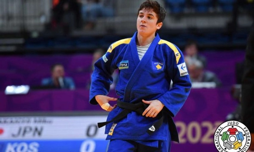Laura Fazliu ndalet në gjysmëfinale, sot synon medaljen e bronztë në Grand Slamin e Abu Dhabit