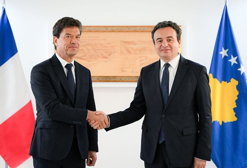 Kurti takon ambasadorin e ri francez: Në fokus bashkëpunimi ekonomik dhe rruga drejt BE-së