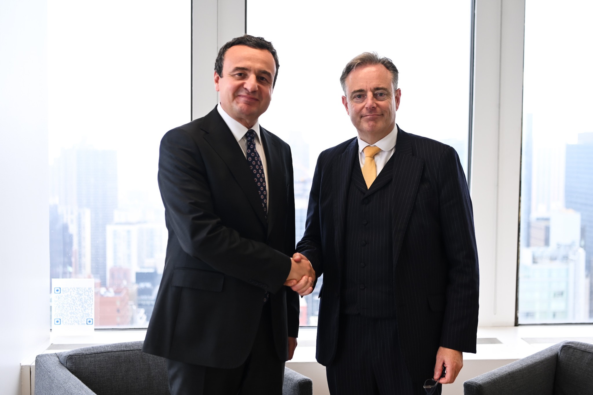 Kryeministri belg i dërgon urime Kurtit për detyrën e re, thekson rëndësinë e fuqizimit të partneritetit dypalësh