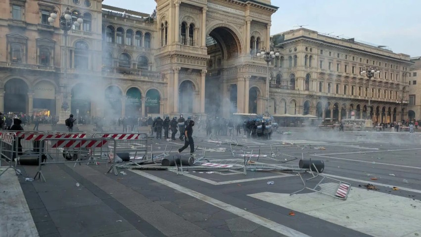 Valë protestash dhe përplasjesh të dhunshme në Itali për shkak të kostos së jetesës