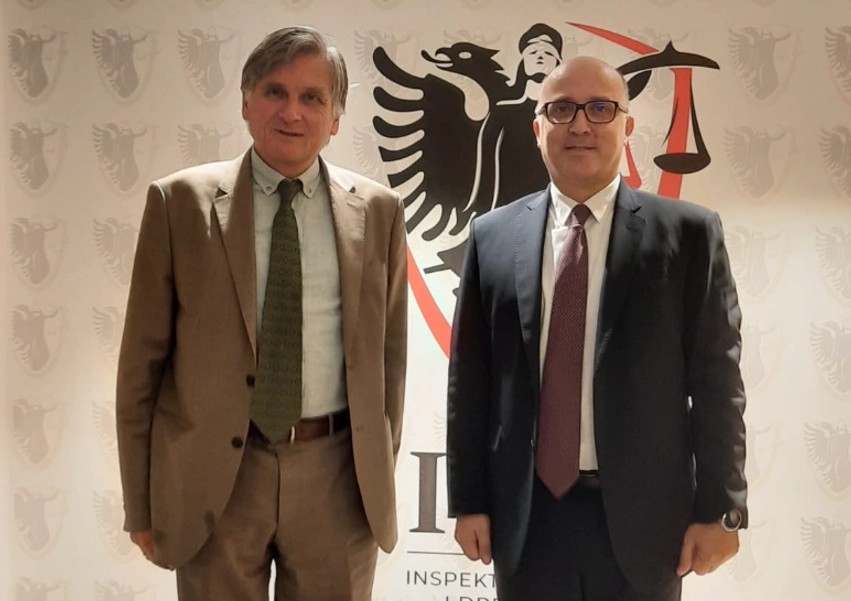 Bashkëpunim për drejtësinë: Artur Metani pret në takim ambasadorin e OSBE-së, Michel Tarran