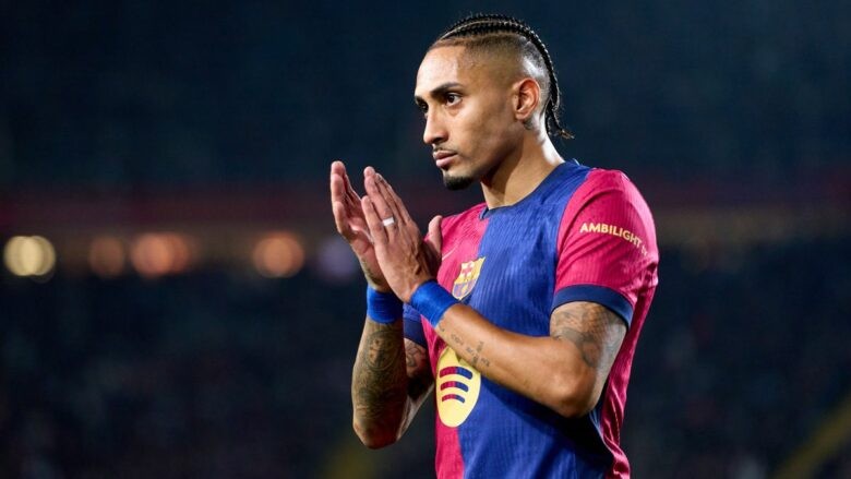 Barcelona lë jashtë Raphinhan për duelin ndaj Galatasarayt, Hansi Flick zbardh arsyet