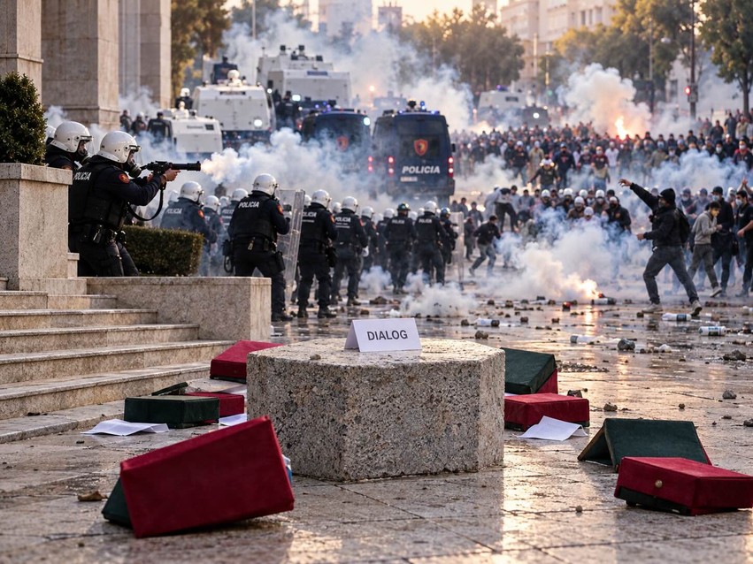 Tirana nën tension: Kur dialogu i kushtëzuar dhe përdorimi i forcës thellojnë krizën