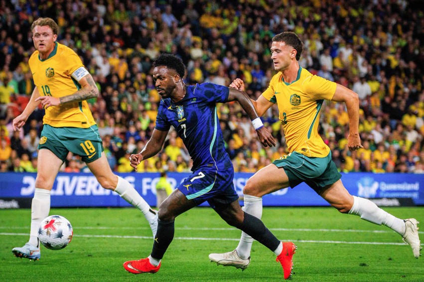 Spektakël dhe përmbysje në Brisbane: Brazili mposht Australinë me tetë gola e emocione të forta