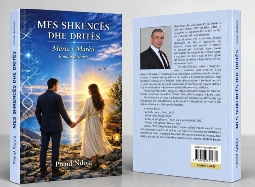 Udhëtim mes shkencës dhe identitetit: Vepra e re e Prend Ndojës që ndërthur misteret e jetës me rrënjët shqiptare
