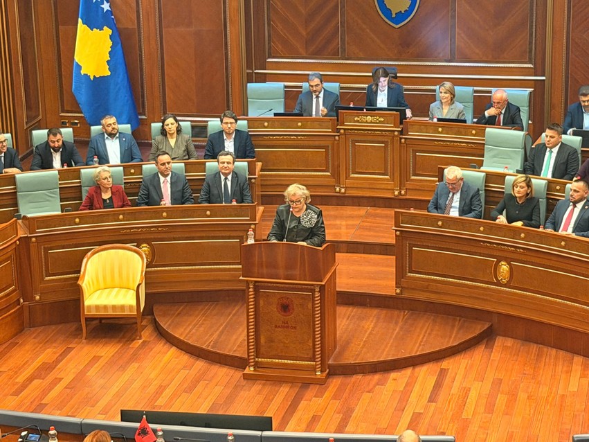 Justina Shiroka-Pula betohet si presidente: Do të jem zëri i unitetit për të gjithë qytetarët e Kosovës