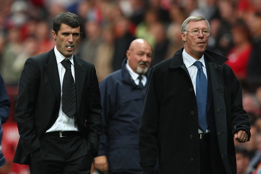 Afrim historik: Sir Alex Ferguson 'thyen akullin' me Roy Keanen pas dy dekadash