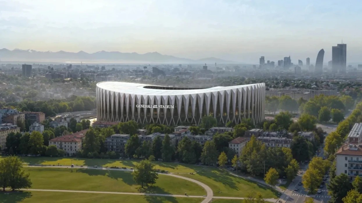 Katedralja e re e futbollit milanez: Interi dhe Milani prezantojnë projektin gjigant “Generali Stadium”