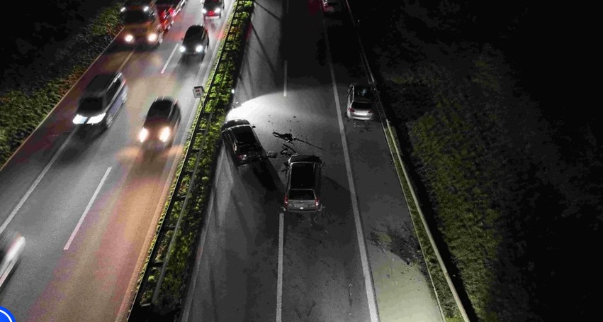 Përplasje masive në autostradën zvicerane: Shtatë të plagosur dhe shoferi i dyshuar arratiset nga vendi i ngjarjes