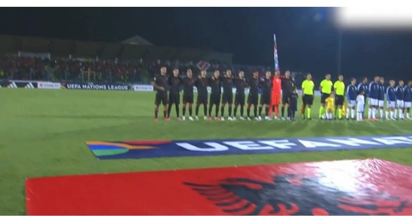 Atmosferë elektrizuese në San Marino: Tifozët shqiptarë e shndërrojnë stadiumin në një “Air Albania” të dytë