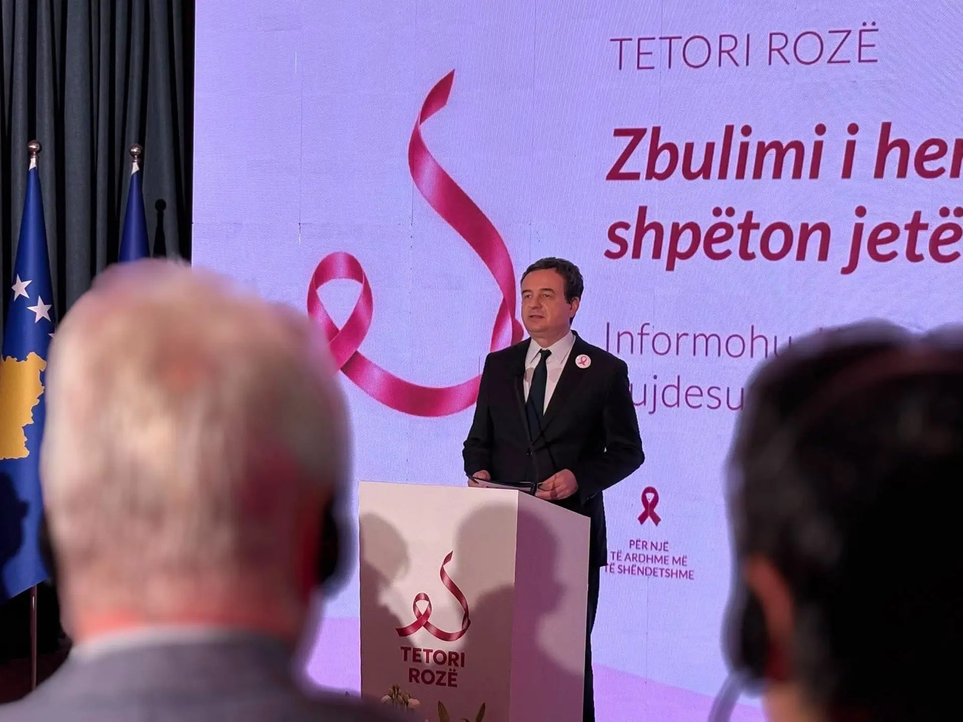 Fushata “Tetori Rozë”, Kurti: Mbështetje e plotë për këdo që përballet me kancerin e gjirit