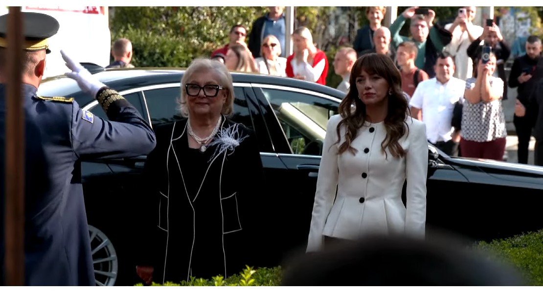 Ceremonia e inaugurimit: Justina Shiroka-Pula bëhet pjesë e ngjarjes solemne
