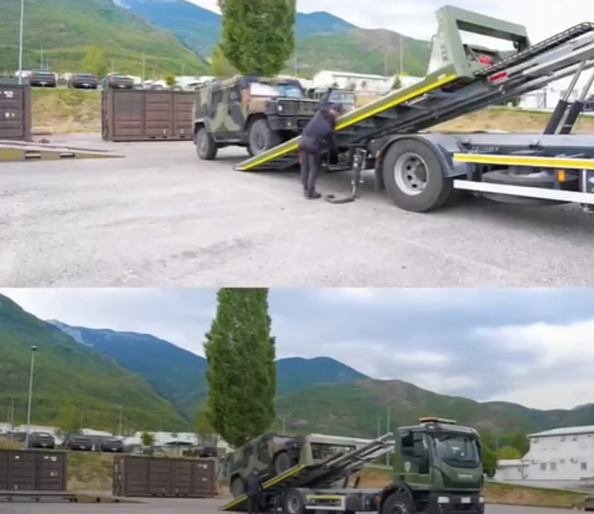 Gatishmëri e lartë operacionale: KFOR-i ndërmerr operacione logjistike në zonën e Pejës