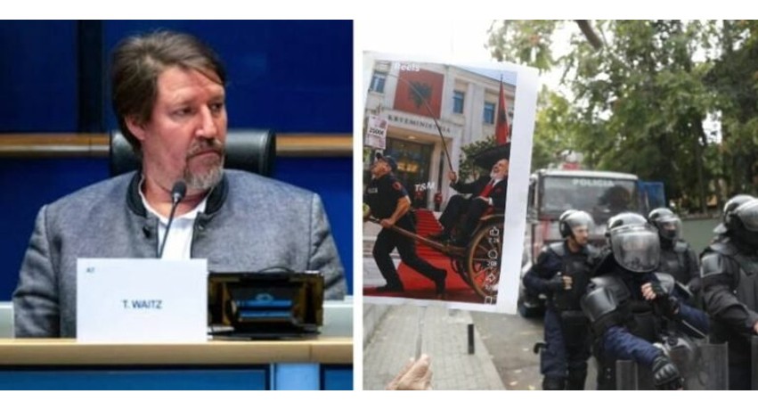 “Protesta në Shqipëri është pro-europiane” – Eurodeputeti austriak, Waitz: Rama po kërcënon me anulim arsimi falas dhe po ndalon të mitur! Nuk përputhet me vlerat tona!