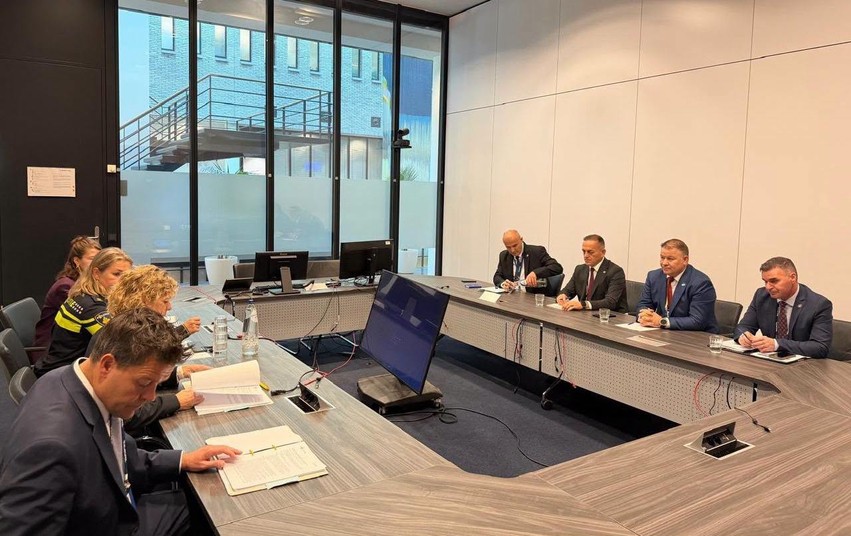 Thellohet partneriteti ndërkombëtar: Drejtori i Policisë së Kosovës, Gazmend Hoxha, në selinë e EUROPOL-it në Hagë