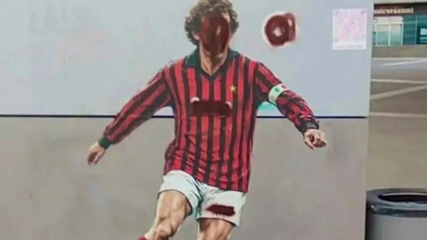 Akt vandalizmi i shëmtuar në Milano: Dëmtohet murali kushtuar legjendës Franco Baresi