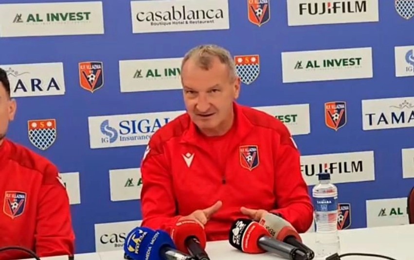 Vllaznia sy më sy me Vorën, trajneri Laszlo: Synojmë fitoren, na pret një sfidë e re dhe komplekse