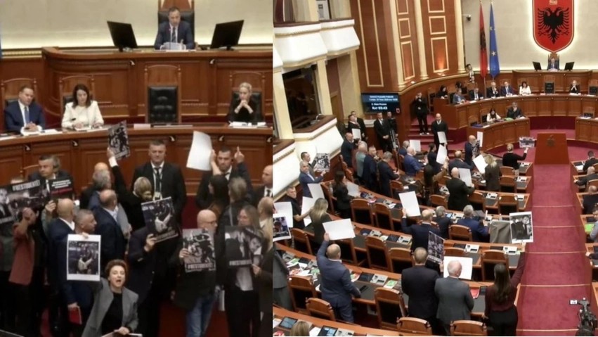 Seanca plenare përfshin tensione dhe përplasje verbale, Garda ndërhyn në Kuvend teksa Berisha lëshon akuza të forta