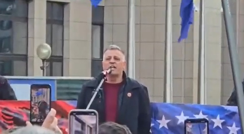 Protesta në Bruksel: Nasim Haradinaj vlerëson lart rolin e diasporës dhe sakrificën e UÇK-së