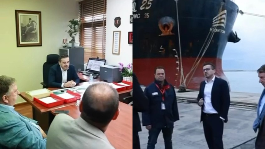Dorëheqjet në letër, puna në terren: Besmir Beja inspekton Doganën e Durrësit